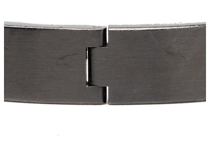 Hermès Click HH Bandana Bracelet Metal Size 19 Black - view 8