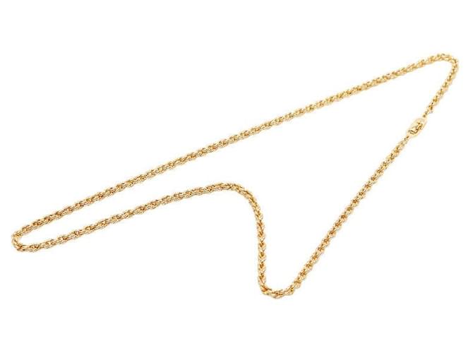 Christian Dior Collana Dior D'oro Metallico - vista 3