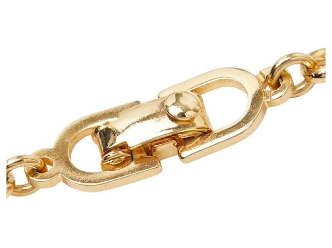Christian Dior Collana Dior D'oro Metallico - vista 4