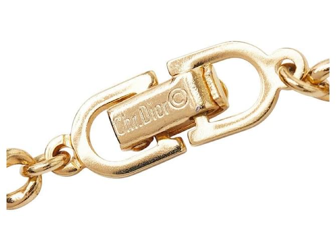 Christian Dior Collana Dior D'oro Metallico - vista 5