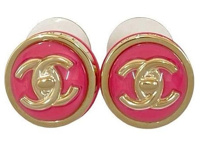 Orecchini Chanel Coco Mark D'oro Metallico - vista 2