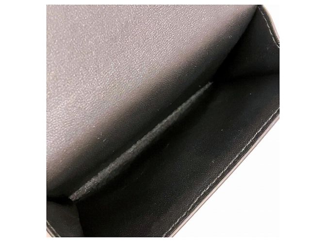 Burberry Leather Trifold Wallet Black - view 6