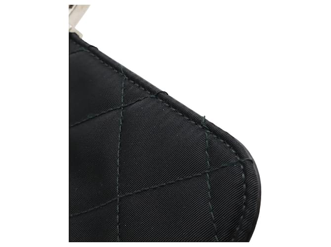 Borsa a Spalla in Nylon e Pelle Prada 2way Nero - vista 9