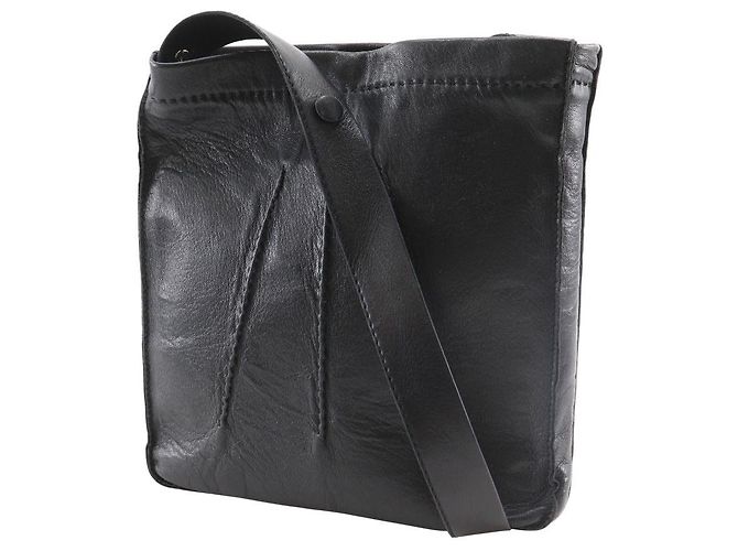 Borsa a Spalla Tout Doux in Pelle di Vitello Hermès Nero - vista 2