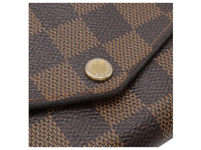 Portafoglio Lungo Damier Sarah di Louis Vuitton Rosa - vista 5