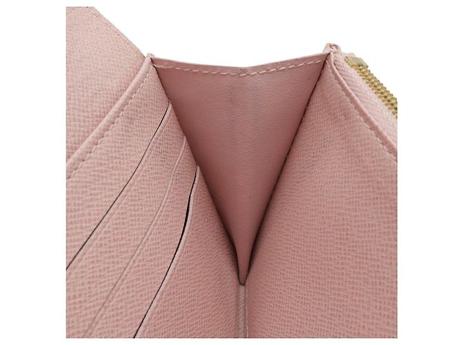 Portafoglio Lungo Damier Sarah di Louis Vuitton Rosa - vista 8
