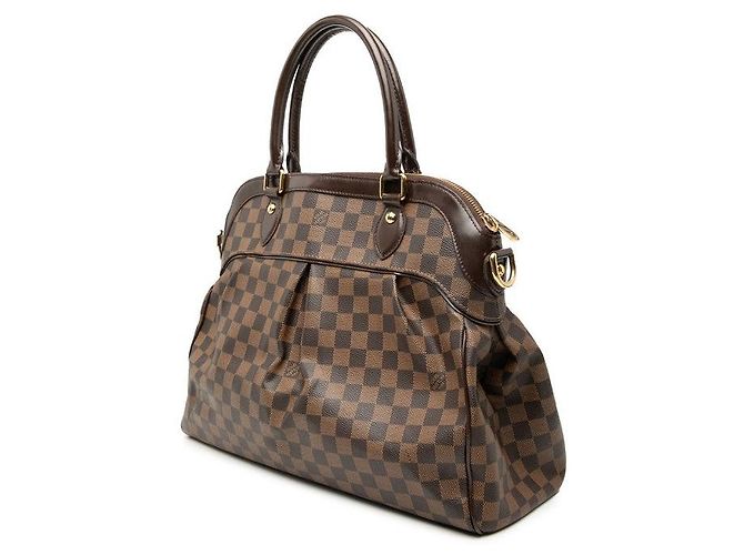 Borsa 2 in 2 Louis Vuitton Trevi GM Damier Marrone - vista 2