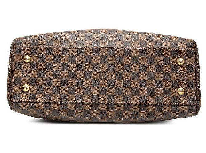 Borsa 2 in 2 Louis Vuitton Trevi GM Damier Marrone - vista 3