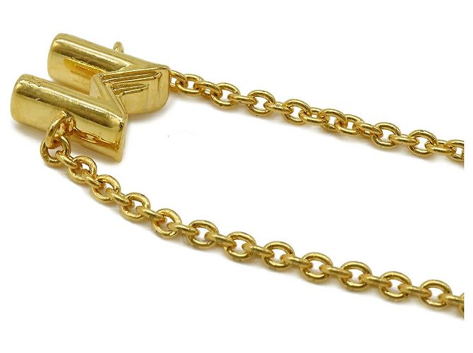 Bracciale M Initial LV&ME di Louis Vuitton D'oro Metallico - vista 4