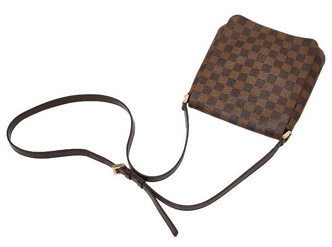 Borsa a Spalla Musette Salsa Damier Louis Vuitton Metallico Bronzo - vista 8