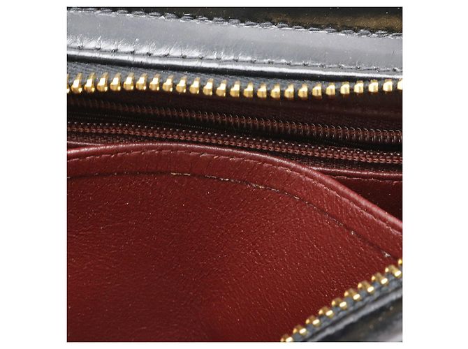 Vanity Pochette in pelle matelassé Chanel Coco Mark Nero - vista 7