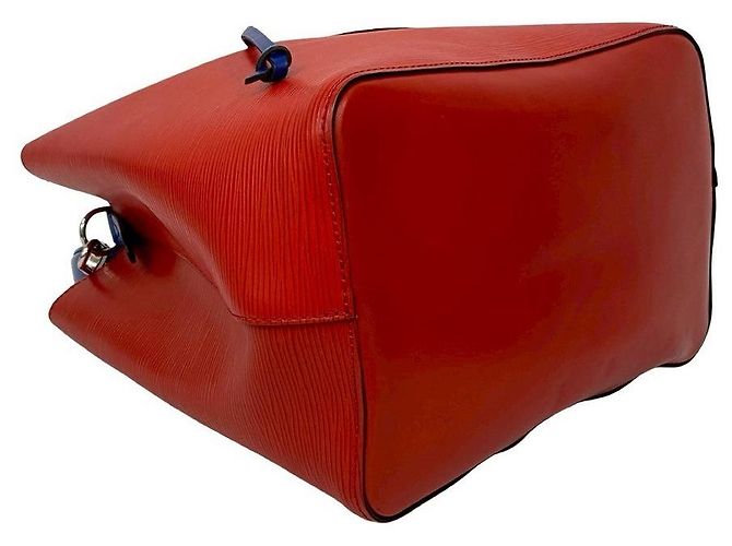 Borsa 2 in 1 NéoNoé MM in pelle Epi Louis Vuitton Rosso - vista 8