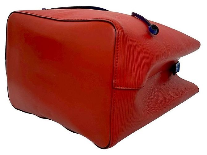 Borsa 2 in 1 NéoNoé MM in pelle Epi Louis Vuitton Rosso - vista 9