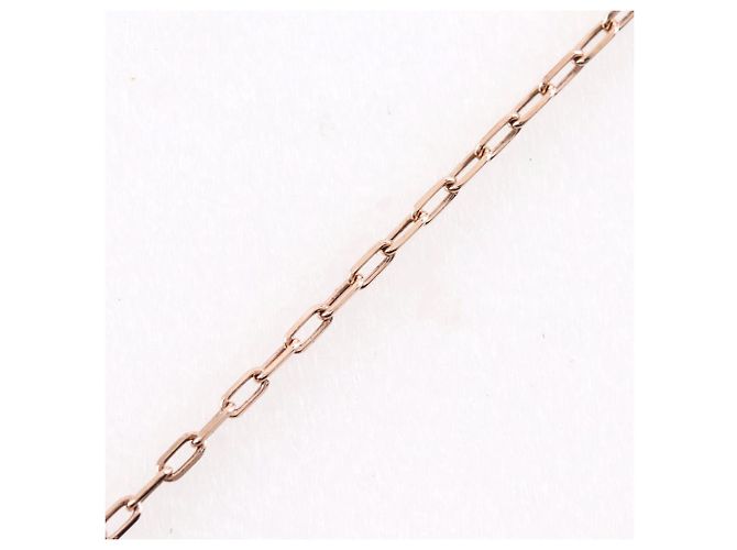 Autre Marque Diamant-Halskette aus 4℃ K10 Roségold Golden - vista 4