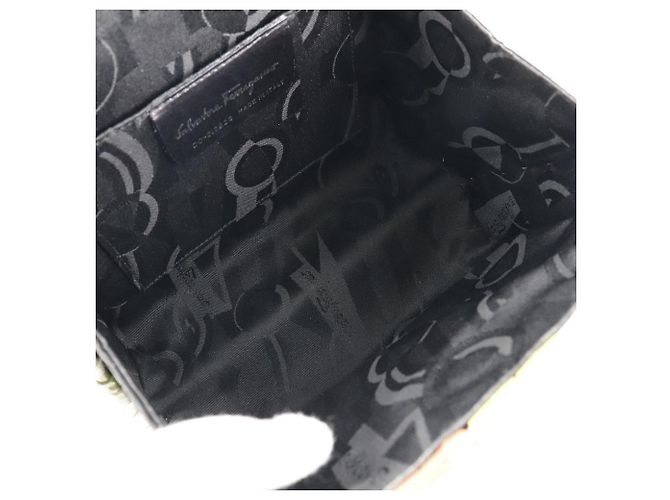 Borsa in pelle Gancini di Salvatore Ferragamo Multicolore - vista 10