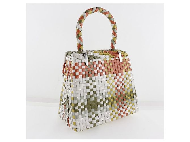 Borsa in pelle Gancini di Salvatore Ferragamo Multicolore - vista 3