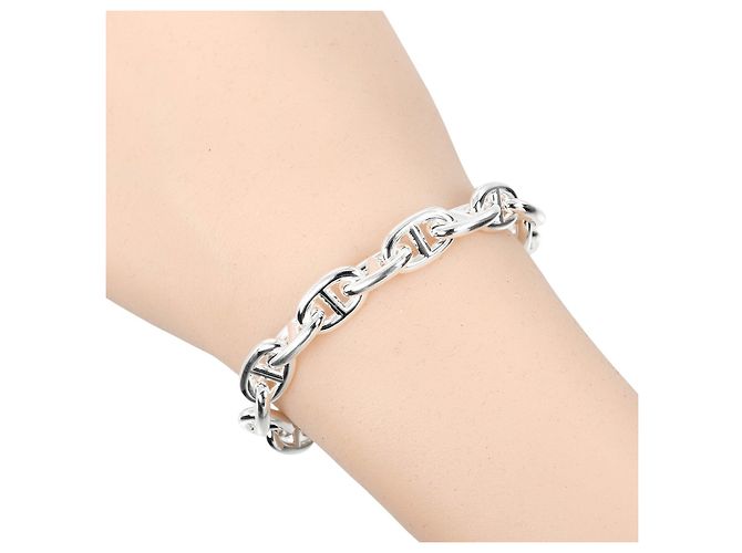 Pulsera Hermès Chaine d'Ancre PM en Plata 925 - vista 3