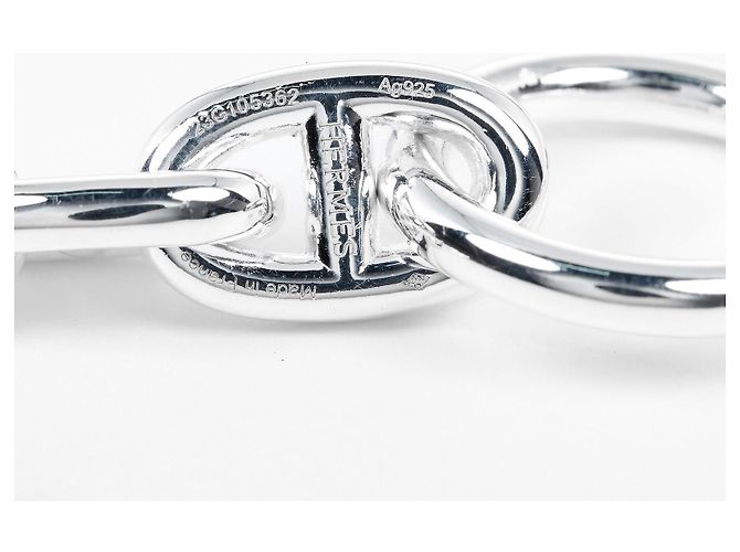 Pulsera Hermès Chaine d'Ancre PM en Plata 925 - vista 4