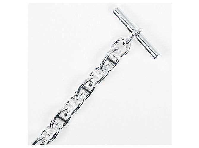 Pulsera Hermès Chaine d'Ancre PM en Plata 925 - vista 8