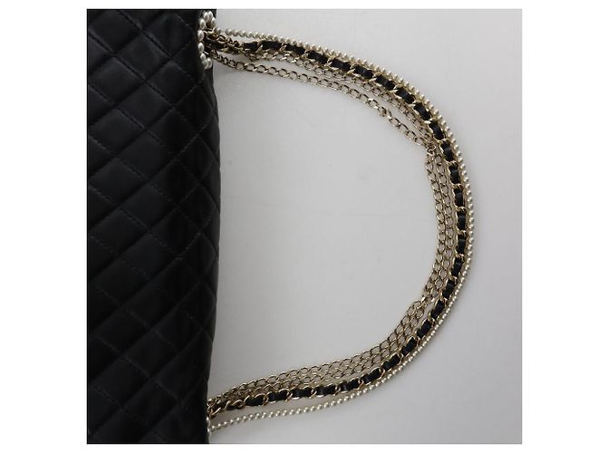 Timeless Borsa a Spalla in Pelle di Agnello Westminster di Chanel Nero - vista 10
