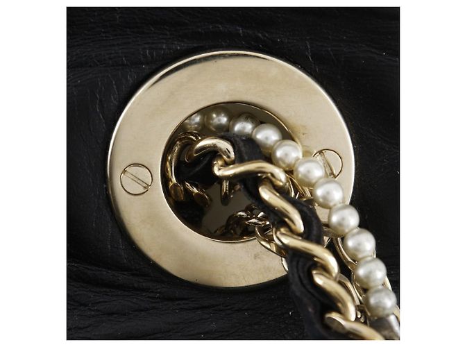 Timeless Borsa a Spalla in Pelle di Agnello Westminster di Chanel Nero - vista 12