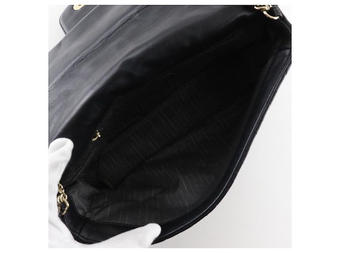 Timeless Borsa a Spalla in Pelle di Agnello Westminster di Chanel Nero - vista 5