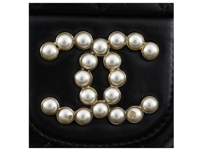 Timeless Borsa a Spalla in Pelle di Agnello Westminster di Chanel Nero - vista 7
