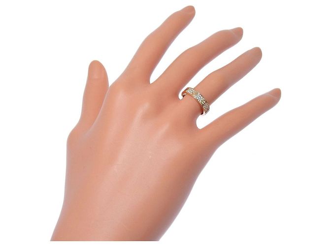 Cartier Mini Love Ring Au750 mit Diamant Größe 8 Golden - Ansicht 2