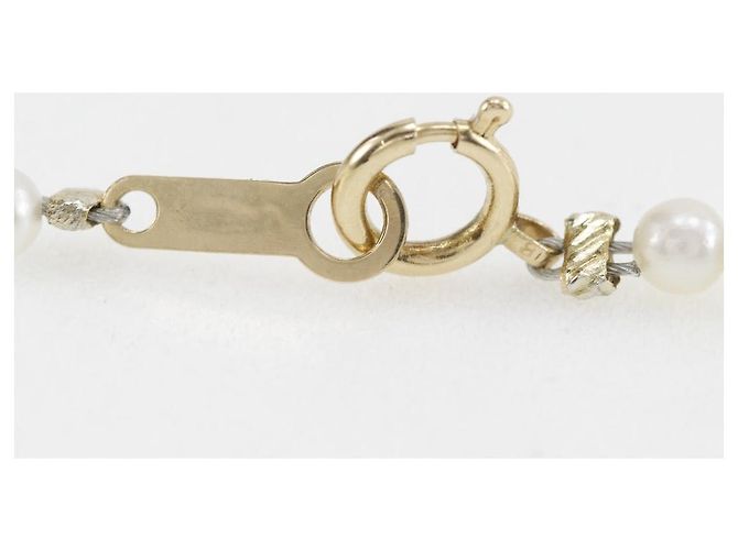 Autre Marque Collana di perle Au750 D'oro - vista 5