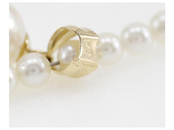 Autre Marque Collana di perle Au750 D'oro - vista 6