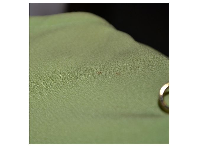Abito Versus Verde Lime con Spille Dorate - vista 6