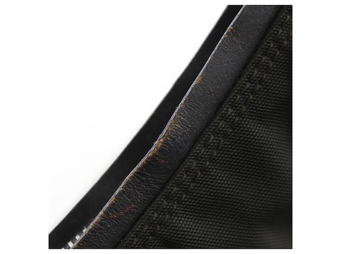 Borsa a spalla in tela di nylon Gucci 001.3766 Nero - vista 14