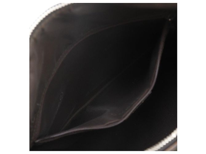 Borsa a spalla in tela di nylon Gucci 001.3766 Nero - vista 7