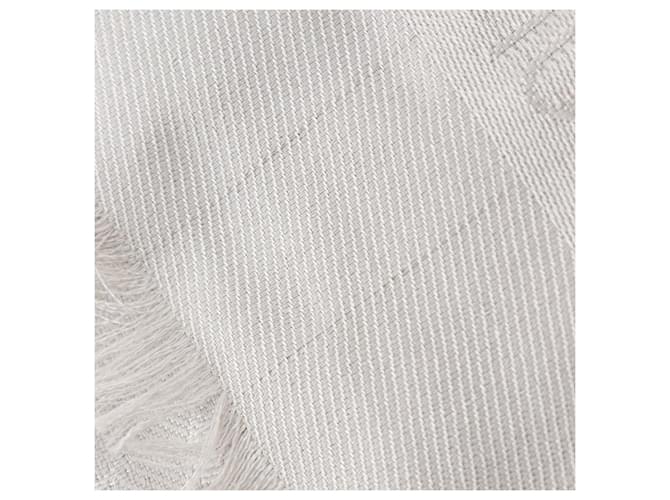 Stola in seta Monogram Louis Vuitton Beige - vista 11