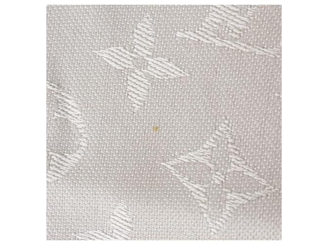 Stola in seta Monogram Louis Vuitton Beige - vista 5