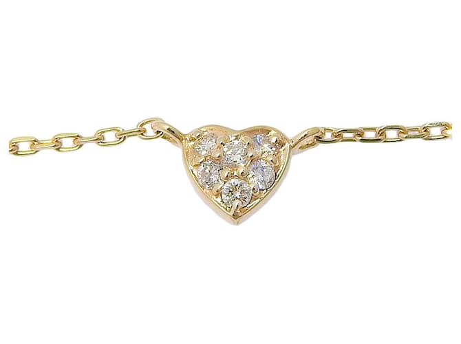 Autre Marque Collana 4℃ Cuore K10 D'oro - vista 6