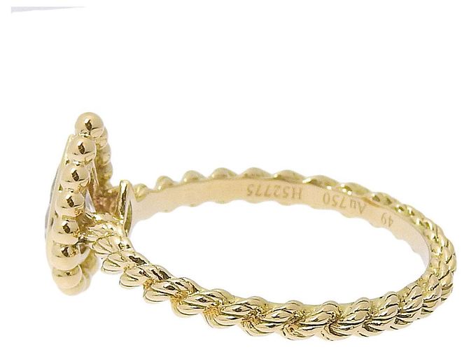 Boucheron Serpent Bohème Au750 Diamantring Größe 8.5 Golden - Ansicht 4