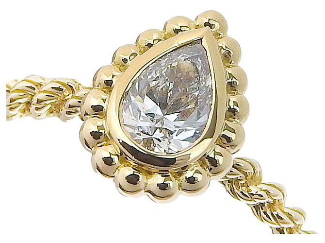 Boucheron Serpent Bohème Au750 Diamantring Größe 8.5 Golden - Ansicht 5