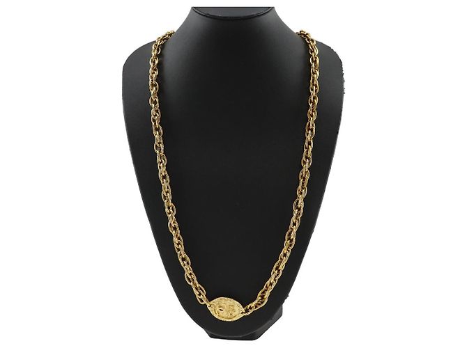 Timeless Collar Coco Mark de Chanel Dorado - vista 2