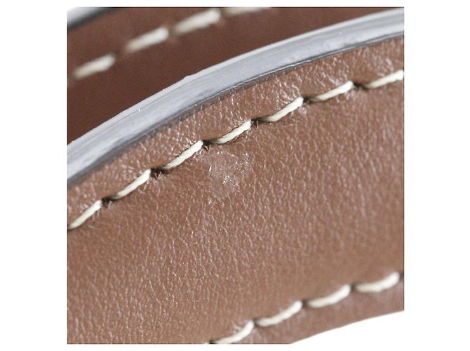 Borsa Burberry in tela e pelle di vitello, borsa 2 in 1 Marrone - vista 13
