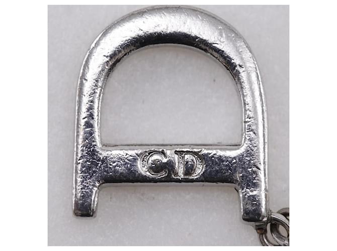 Pendientes logo CD Dior Plata - vista 9