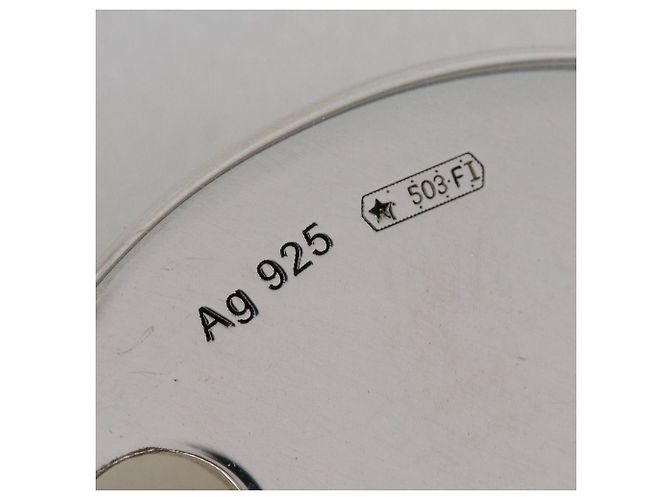 Orecchini Gucci Logo in Argento 925 - vista 6