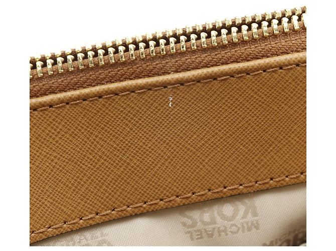 Borsa Tote in Pelle Michael Kors Marrone Nero Bianco - vista 13