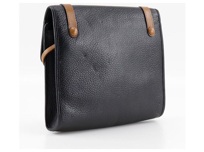 Borsa a Spalla in Pelle Dior Nero - vista 3