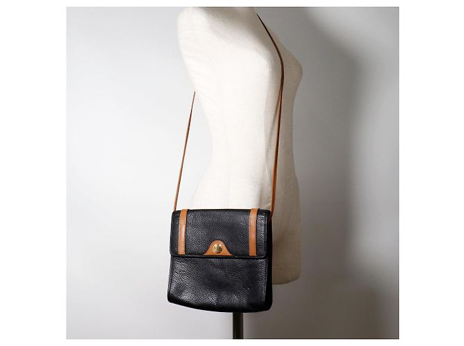 Borsa a Spalla in Pelle Dior Nero - vista 6