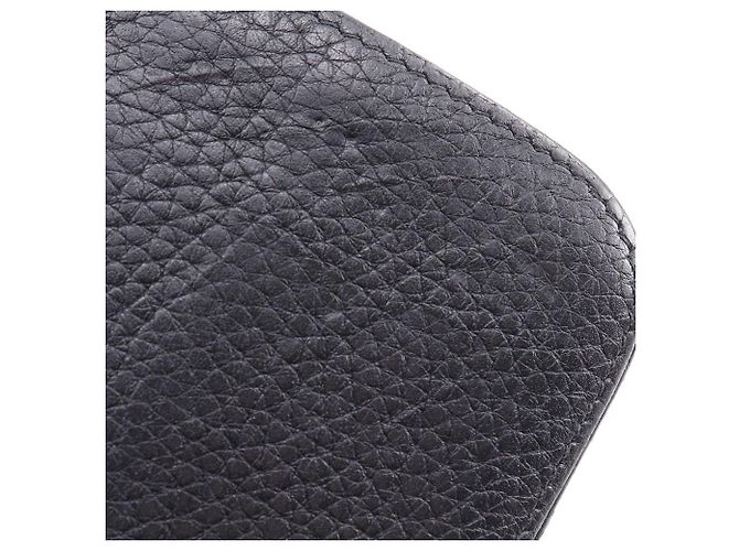 Hermès Cartera Larga Dogon en Taurillon Clémence Hermes Negro - vista 12