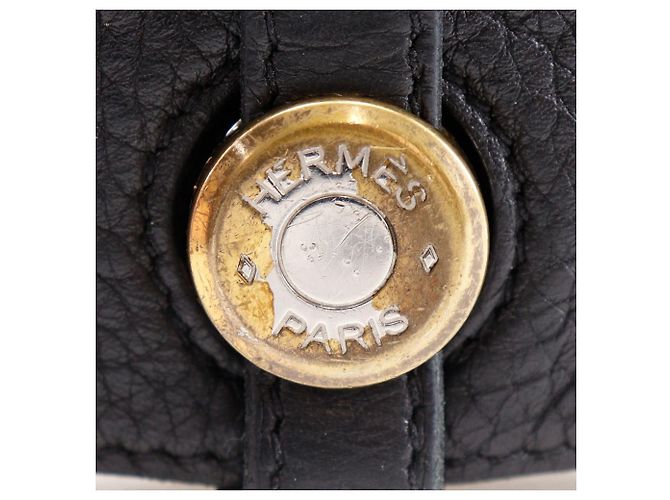 Hermès Cartera Larga Dogon en Taurillon Clémence Hermes Negro - vista 16