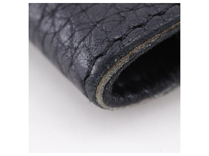 Hermès Cartera Larga Dogon en Taurillon Clémence Hermes Negro - vista 7