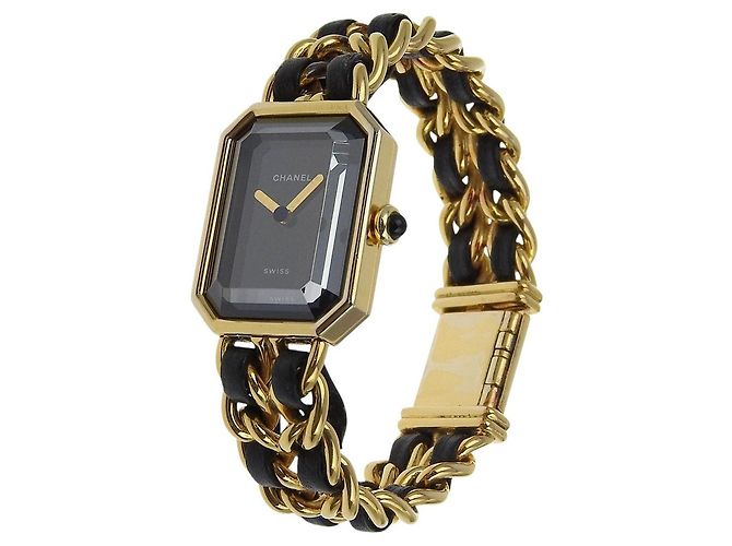 Chanel Première Metall-Uhr Schwarz - Ansicht 2