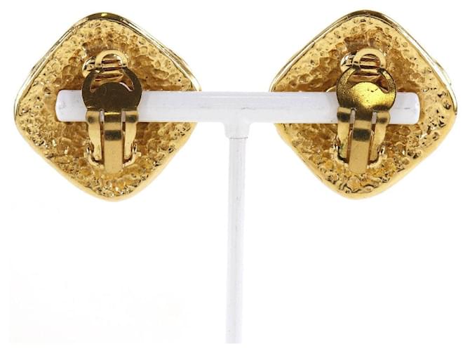 Timeless Pendientes Chanel Coco Mark Dorado - vista 3